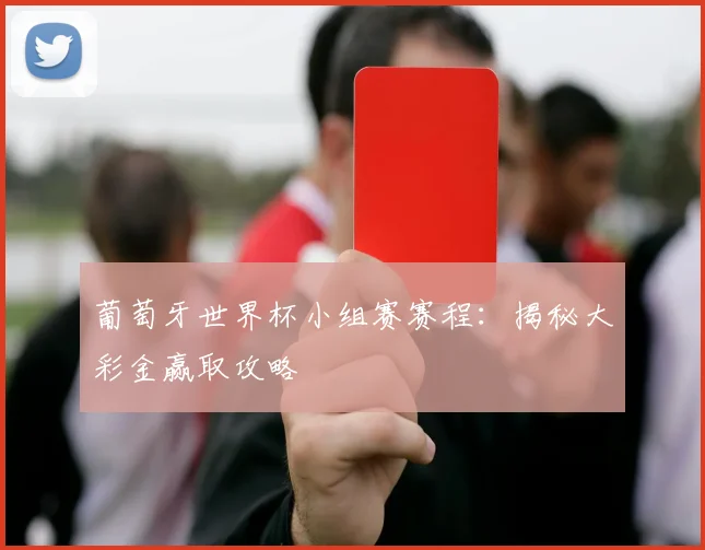 葡萄牙世界杯小组赛赛程：揭秘大彩金赢取攻略